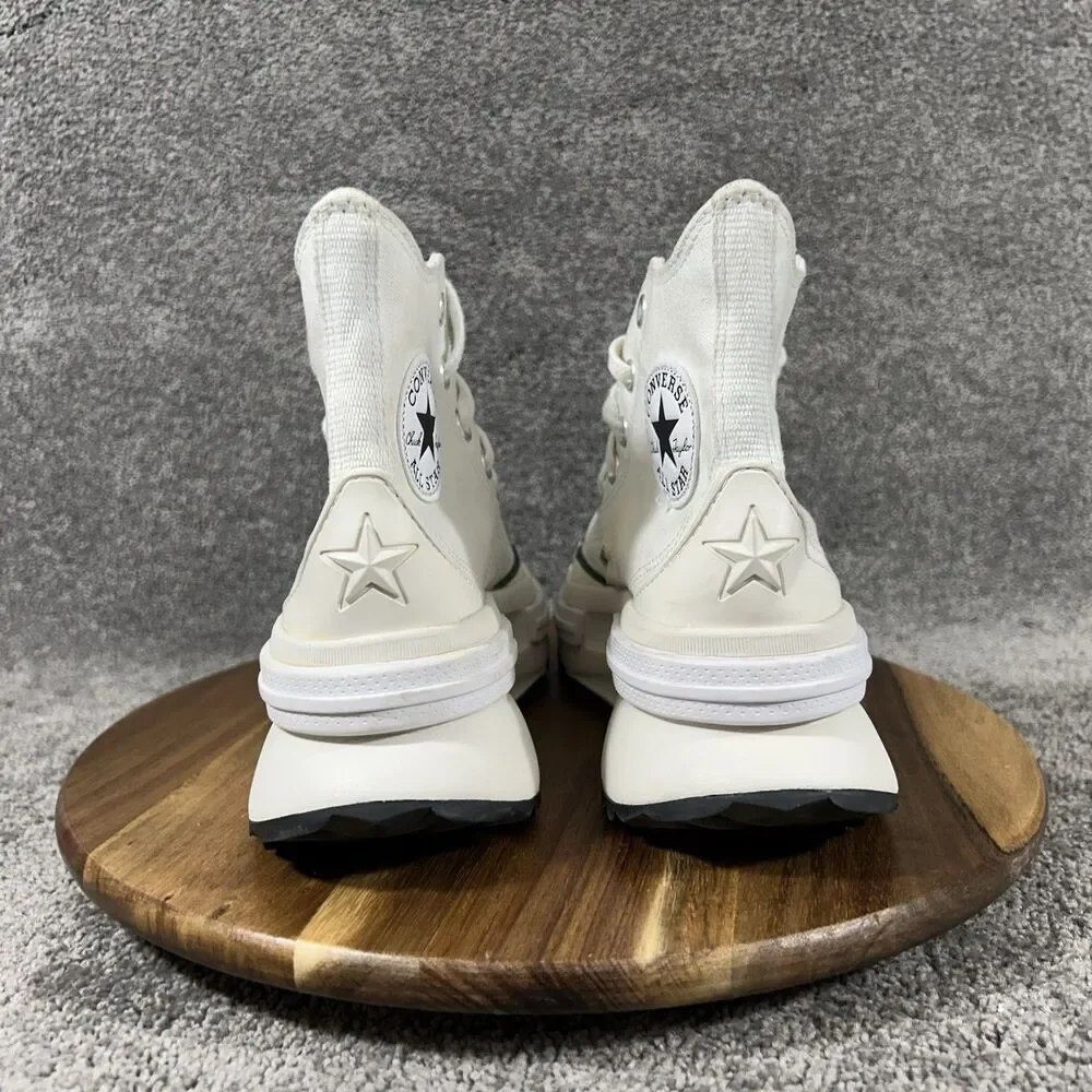 Converse Run Star Legacy CX High A00868C Women’s Size 7 Egret White Shoes Used